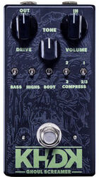 Overdrive/distortion/fuzz effectpedaal Khdk Ghoul Screamer Overdrive