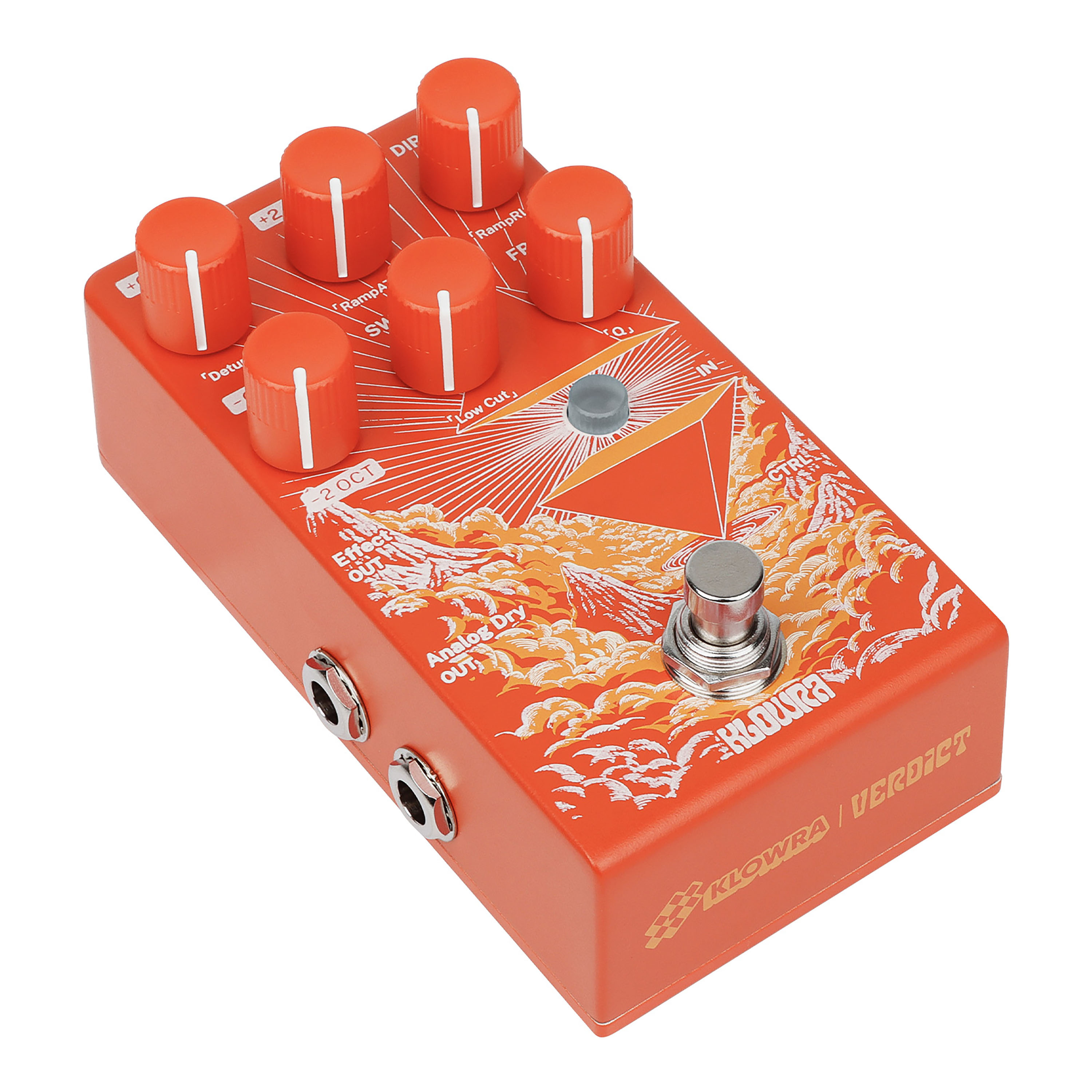 Klowra Kbs-06 Verdict Polyphonic Octaver - Guitar Synthesizer - Variation 2