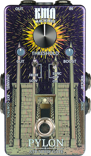 Kma Pylon Noise Gate - Compressor/sustain/noise gate effect pedaal - Main picture