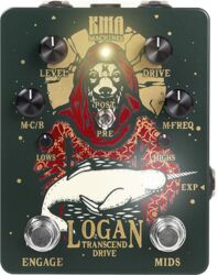 Overdrive/distortion/fuzz effectpedaal Kma LOGAN DRIVE