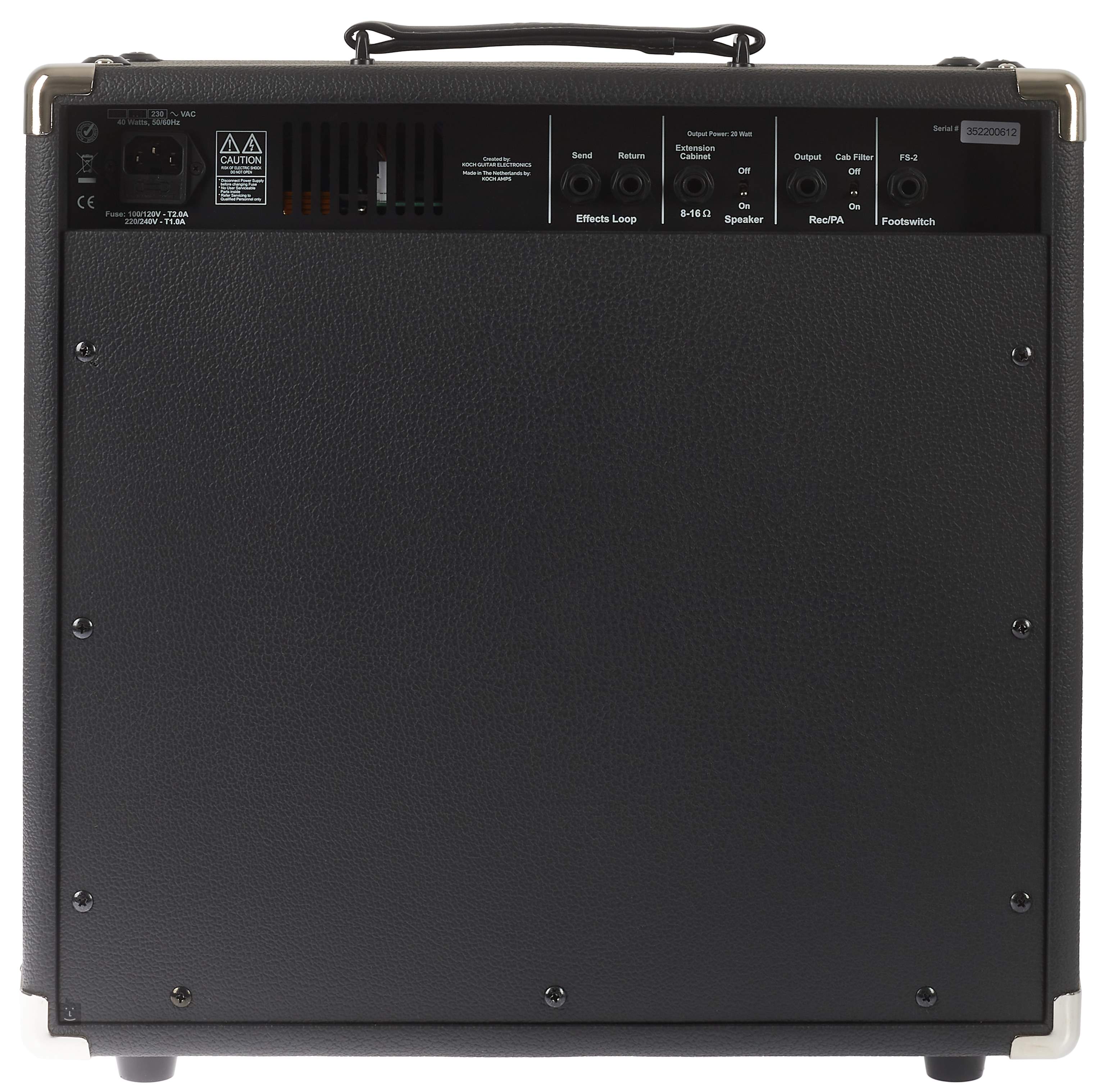 Koch Jupiter Junior Combo Black 1x12 - Combo voor elektrische gitaar - Variation 1