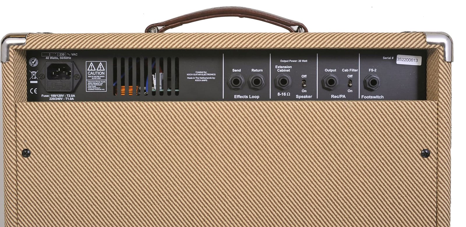 Koch Jupiter Junior Combo Yellow Tweed 1x12 - Combo voor elektrische gitaar - Variation 2
