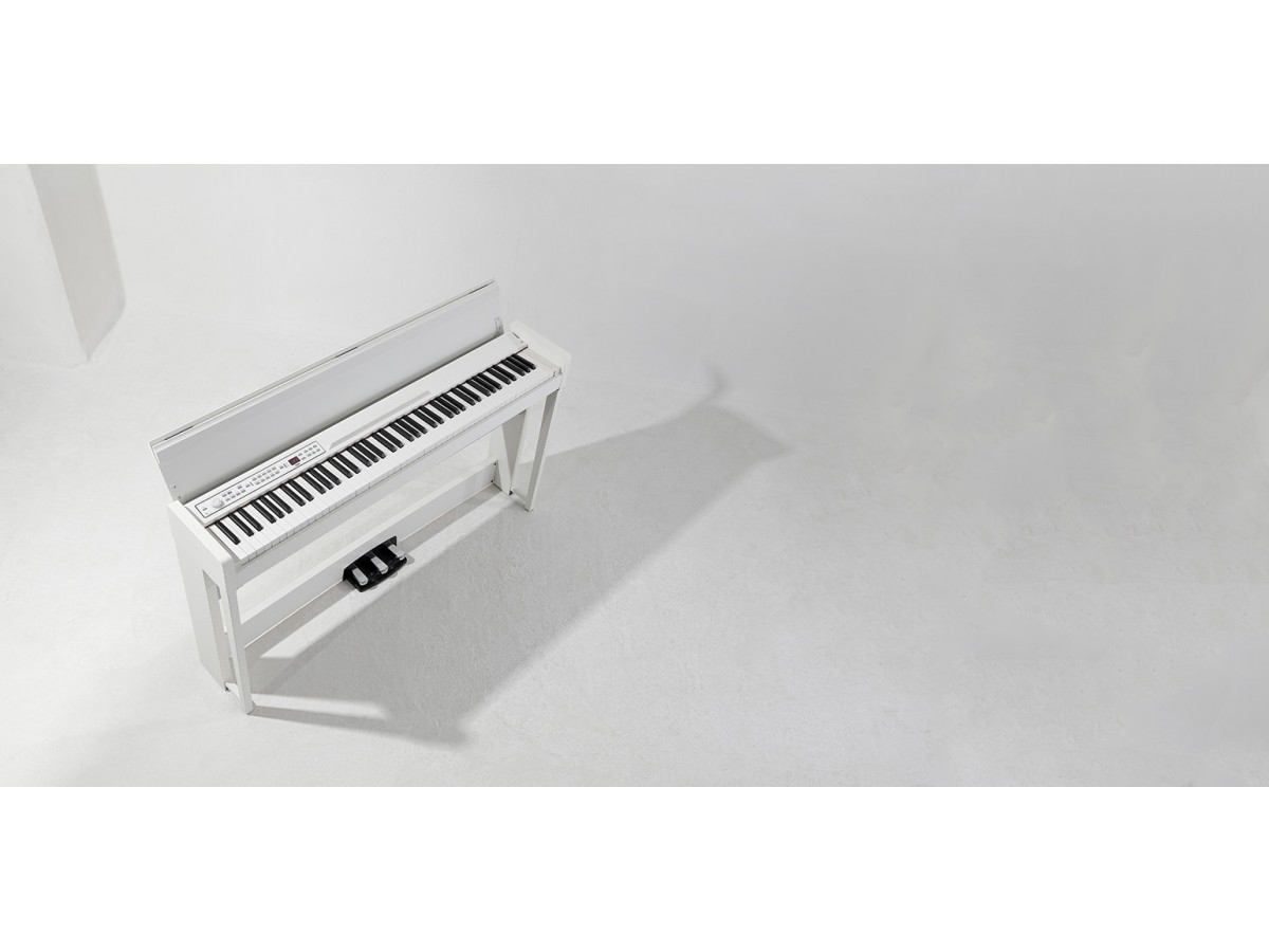 Korg C1 Air - White - Digitale piano met meubel - Variation 1