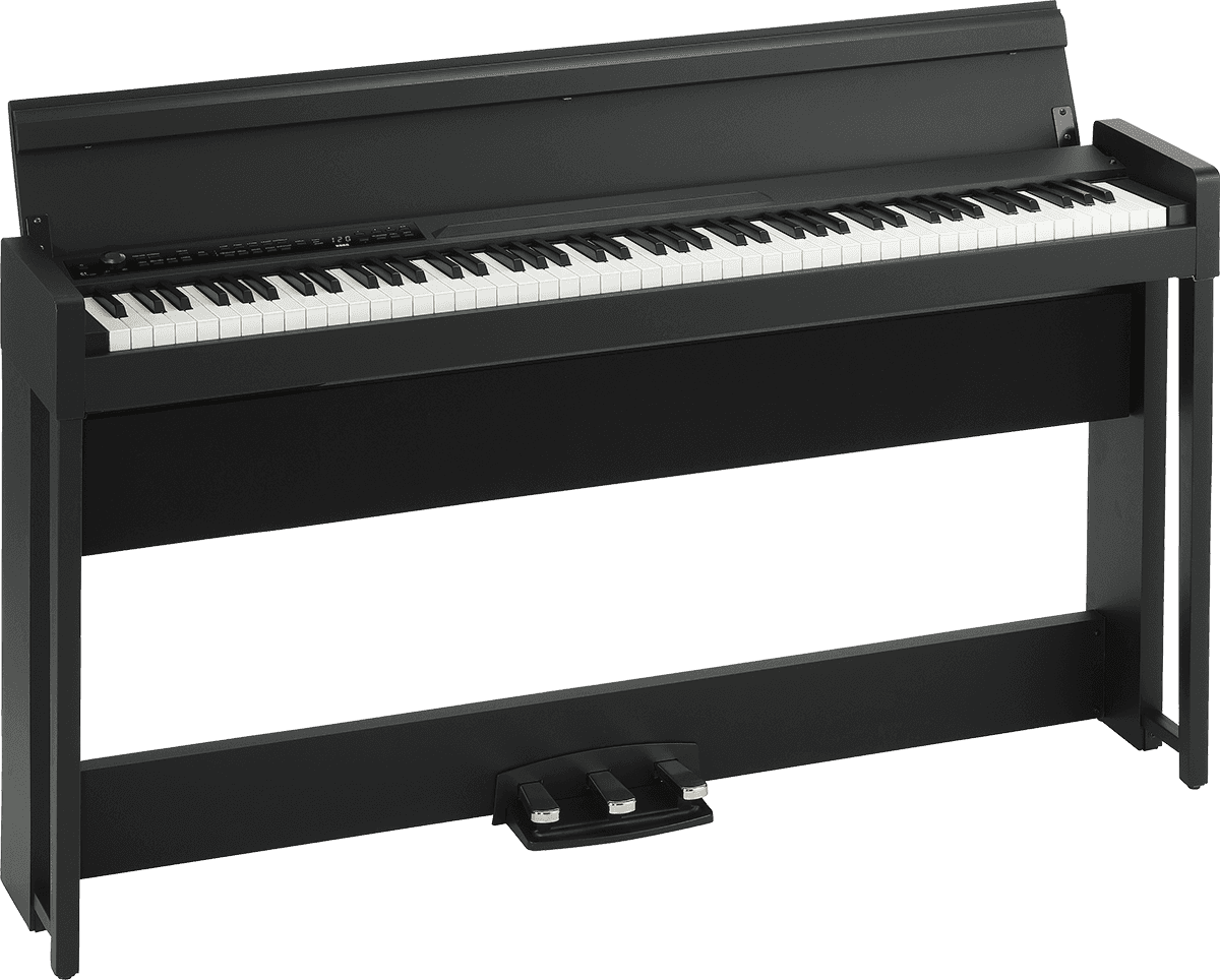 Korg C1 Bk - Digitale piano met meubel - Main picture