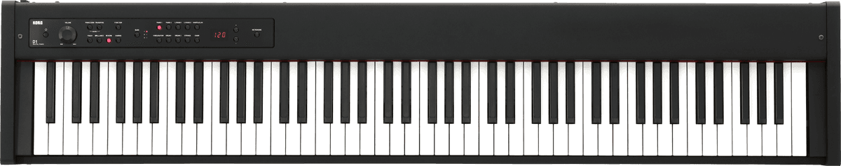 Korg D1 - Black - Draagbaar digitale piano - Main picture
