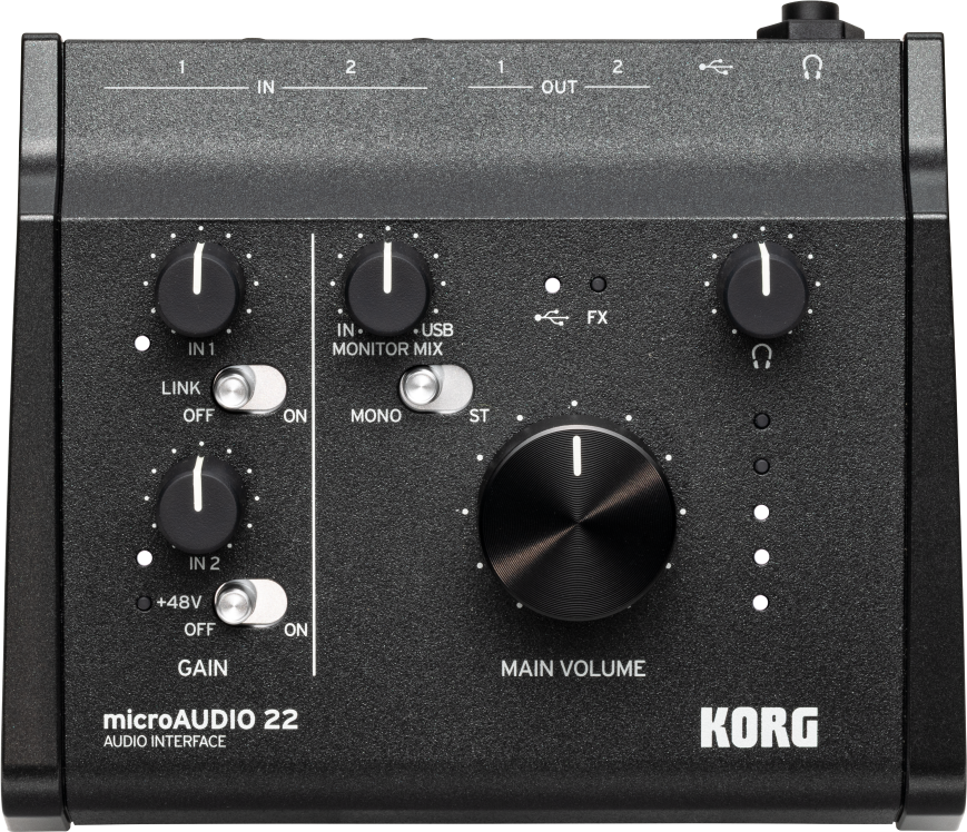 Korg Microaudio 22 - USB audio-interface - Main picture