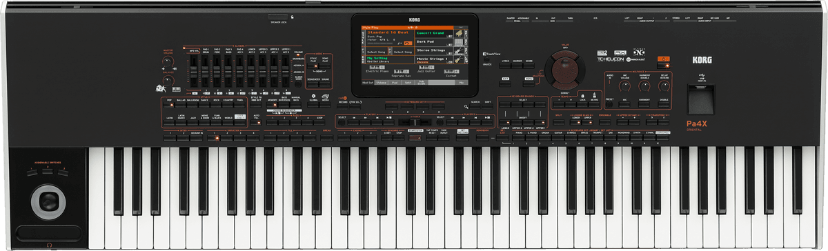Korg Pa4xor-76 Oriental - Entertainerkeyboard - Main picture