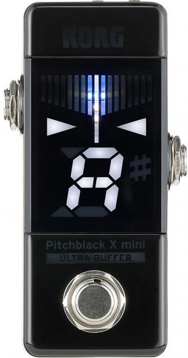 Stemapparaat Korg Pitchblack X Mini Chromatic Pedal Tuner