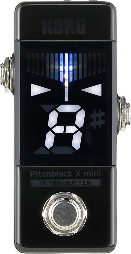 Korg Pitchblack X Mini Chromatic Pedal Tuner - Stemapparaat - Main picture