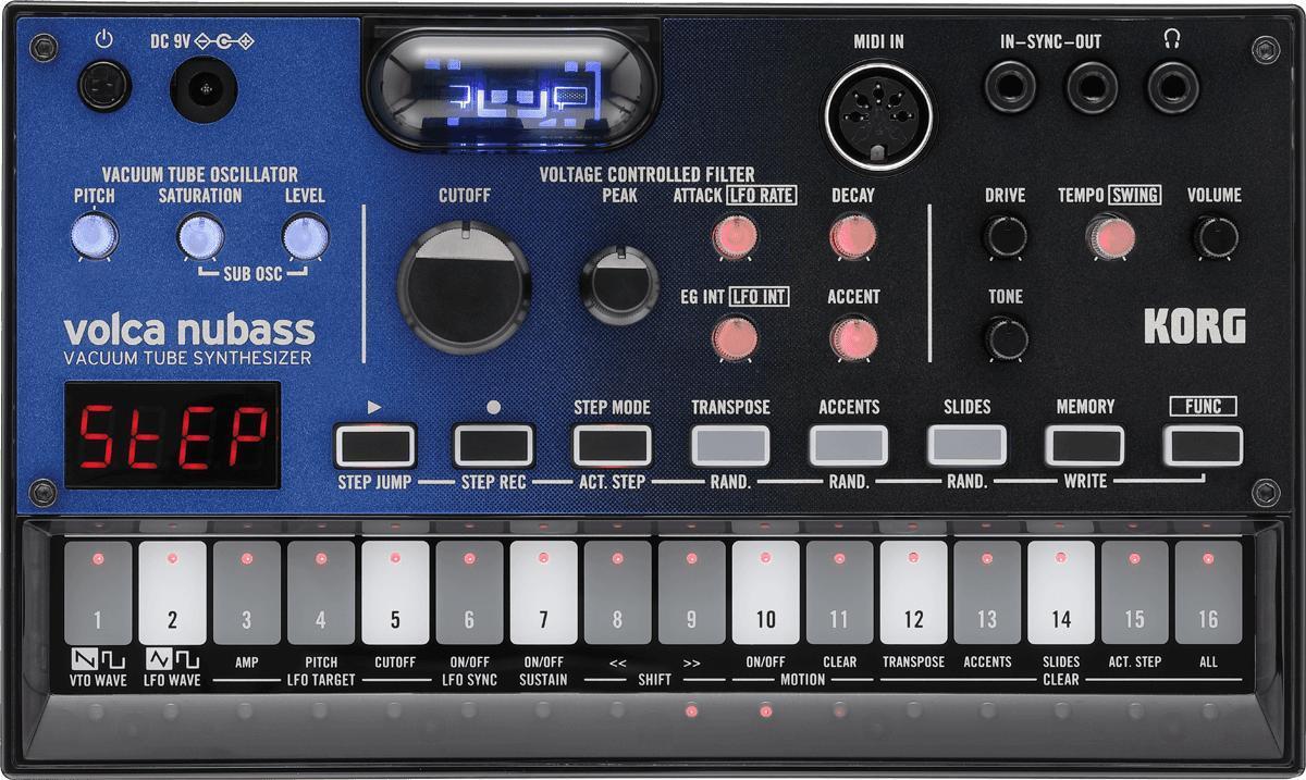 Synthesizer  Korg Volca Nubass