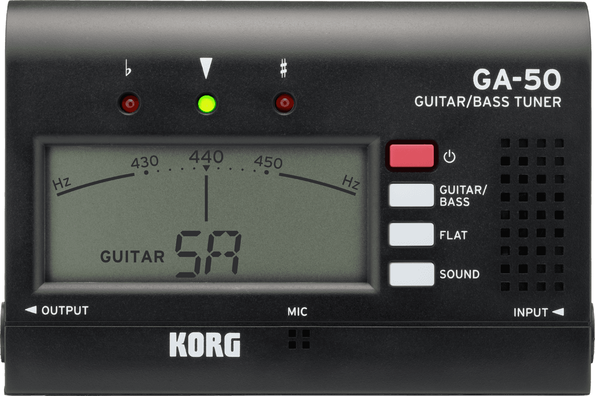 Korg Ga-50 - Gitaarstemmer - Variation 1