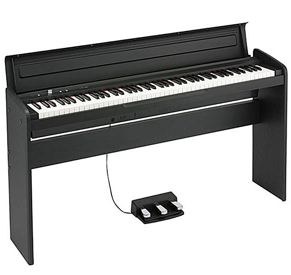Korg Lp-180-bk - Black - Digitale piano met meubel - Variation 1