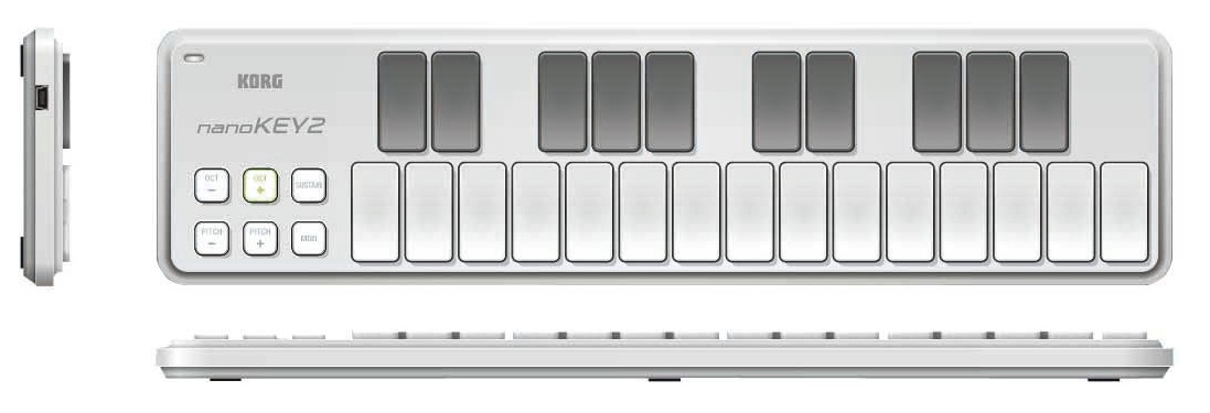 Korg Nano Key2 Wh - Masterkeyboard - Variation 1