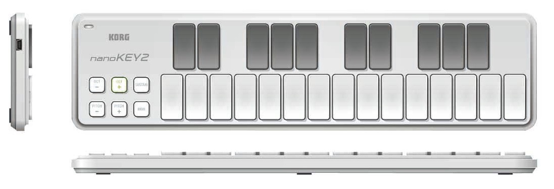 Korg Nano Key2 Wh - Masterkeyboard - Variation 1