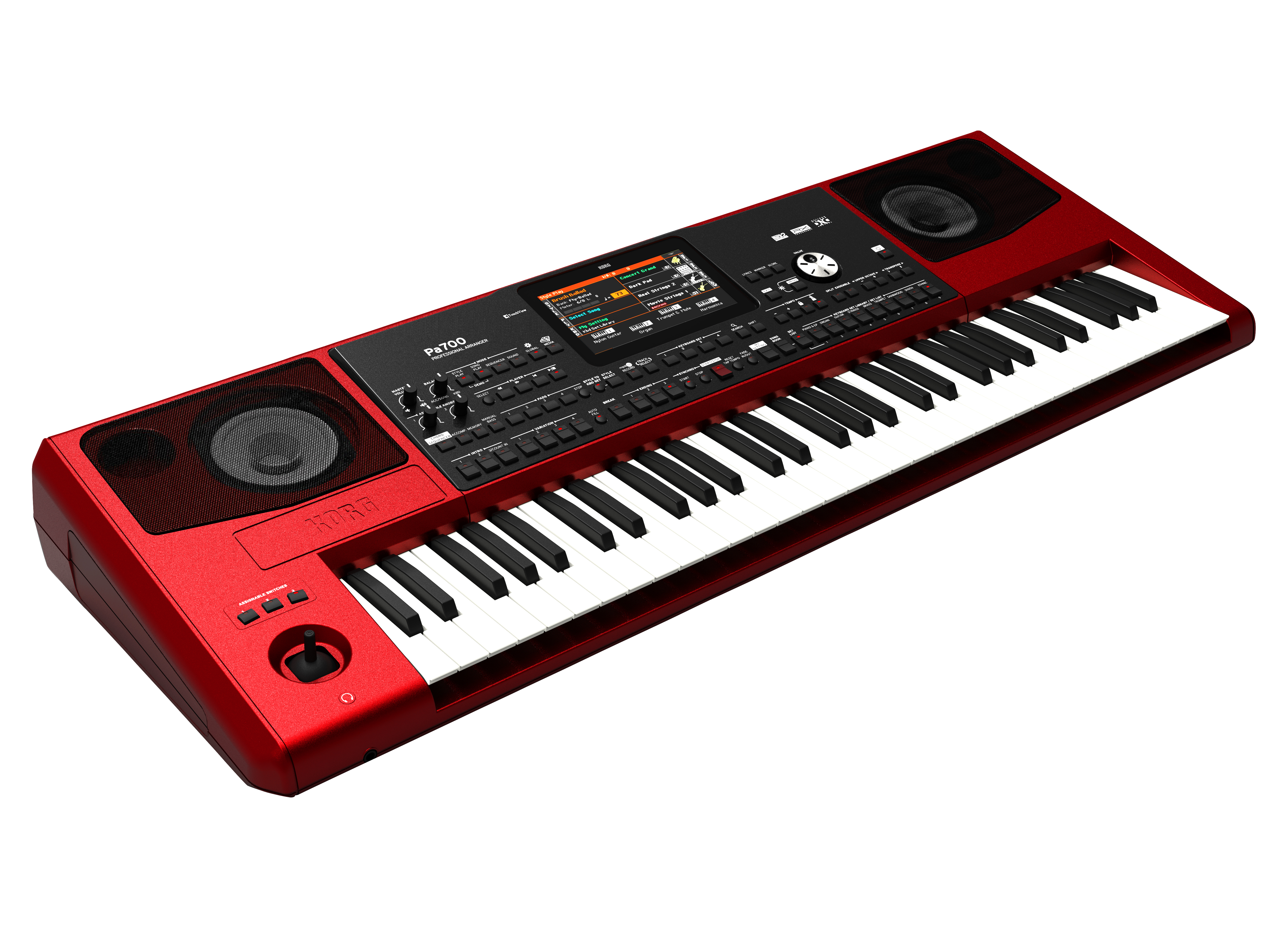 Korg Pa700 Rouge - Entertainerkeyboard - Variation 1