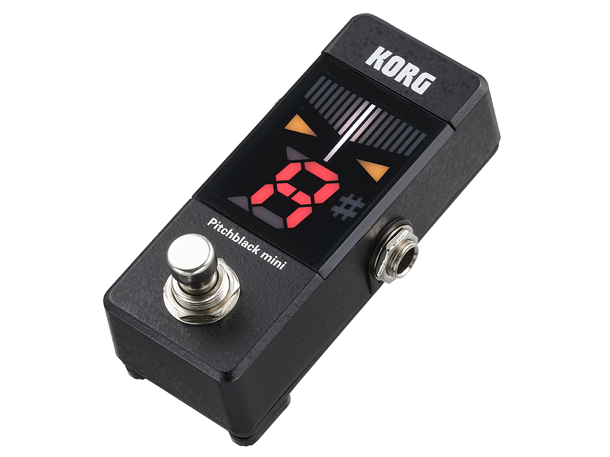 Korg Pitchblack Mini Pedal Tuner Black - Stemapparaat - Variation 1