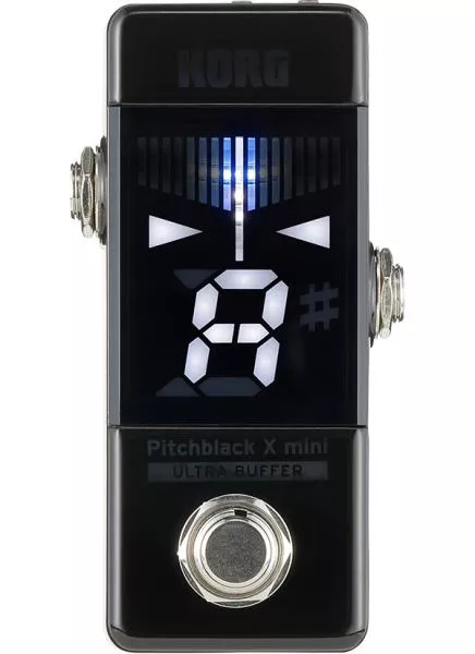 Stemapparaat Korg Pitchblack X Mini Chromatic Pedal Tuner