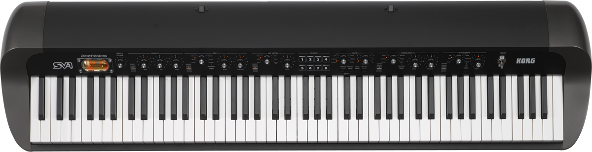 Korg Sv1 88 Bk Expo - Black - Stagepiano - Variation 2