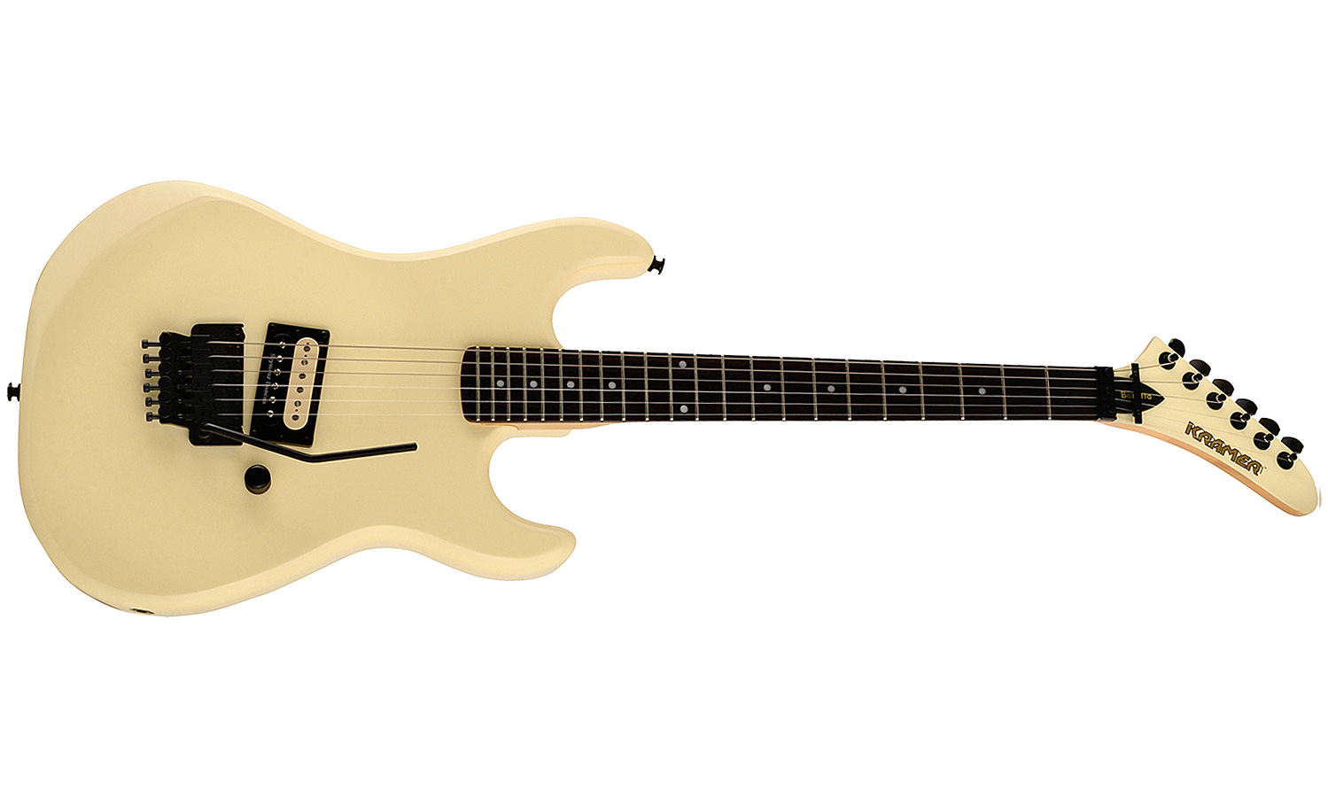 Kramer Baretta Vintage H Fr Rw - Vintage White - Elektrische gitaar in Str-vorm - Variation 1