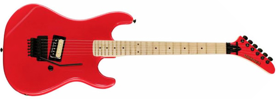 Kramer Baretta H Seymour Duncan Fr Mn - Jumper Red - Elektrische gitaar in Str-vorm - Main picture