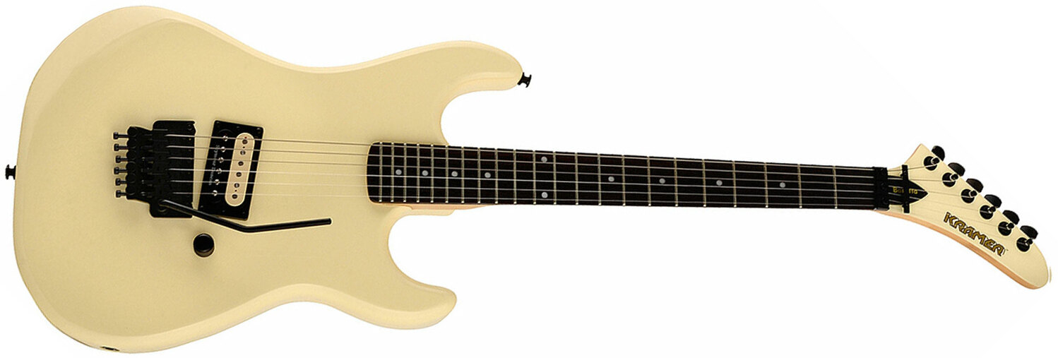 Kramer Baretta Vintage H Fr Rw - Vintage White - Elektrische gitaar in Str-vorm - Main picture