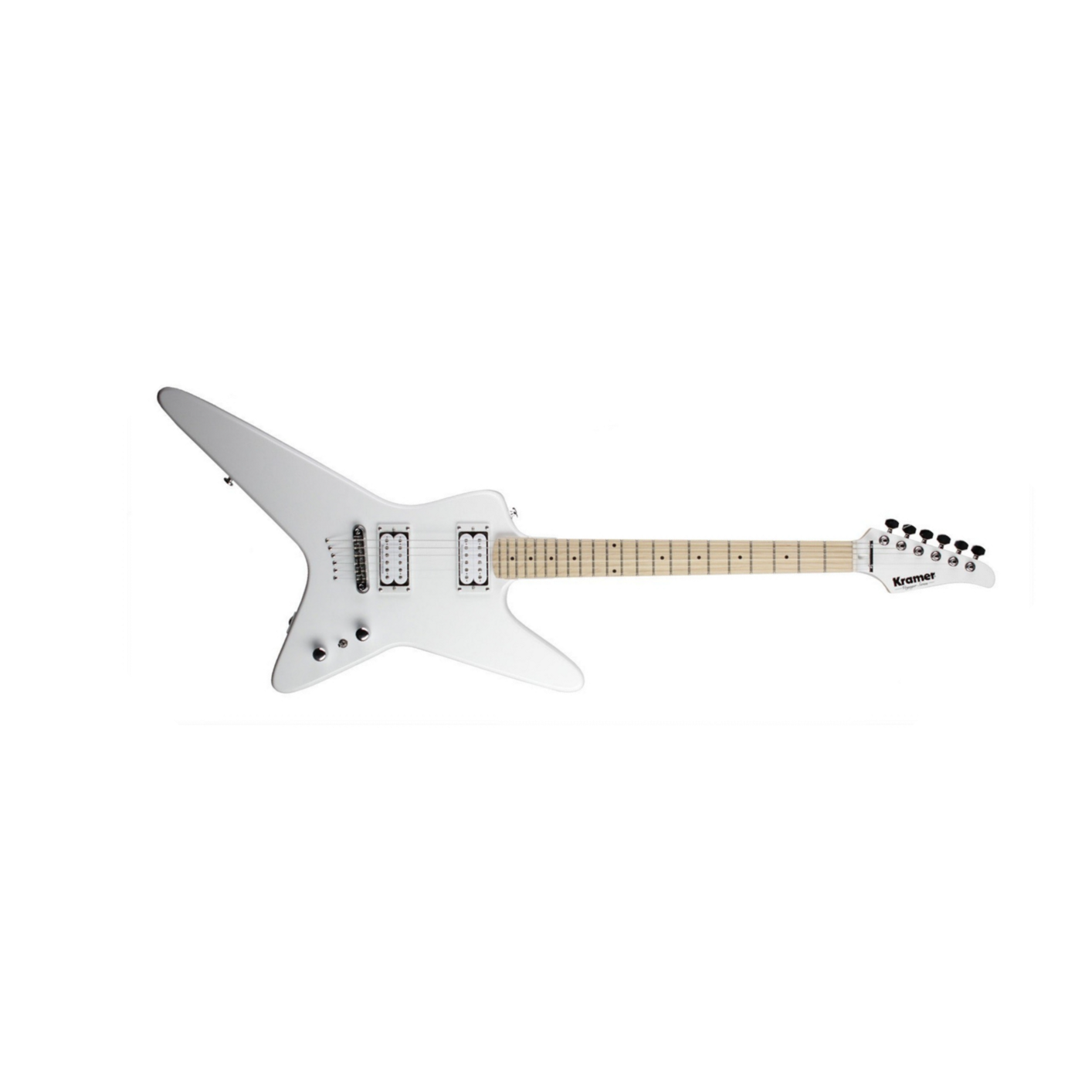 Kramer Voyager - Alpine White - Elektrische reisgitaar - Main picture