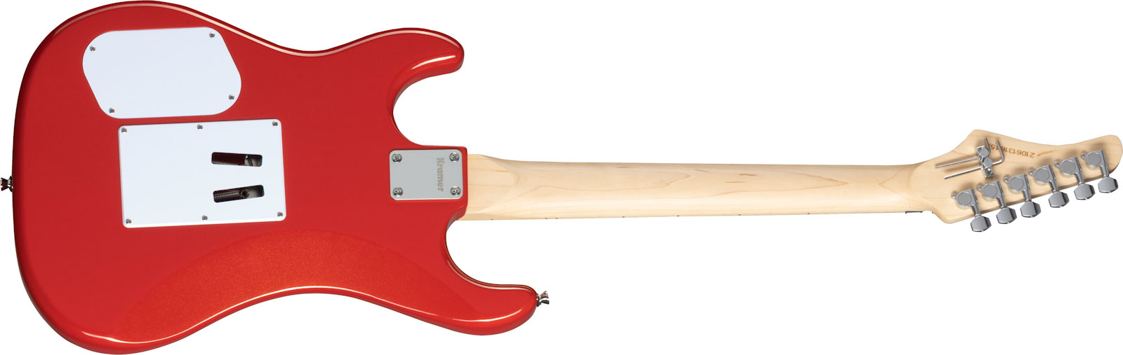 Kramer Pacer Classic 2h Fr Mn - Scarlet Red Metallic - Elektrische gitaar in Str-vorm - Variation 1