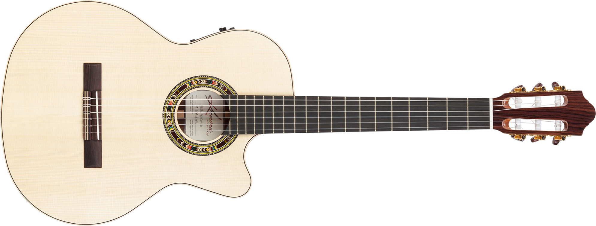 Kremona Fiesta F65cw Sb Performer 4/4 Cw Epicea Palissandre Eb - Klassieke gitaar 4/4 - Main picture