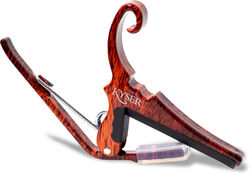 KGC Quick-Change Classical Guitar Capo - Rosewood Color