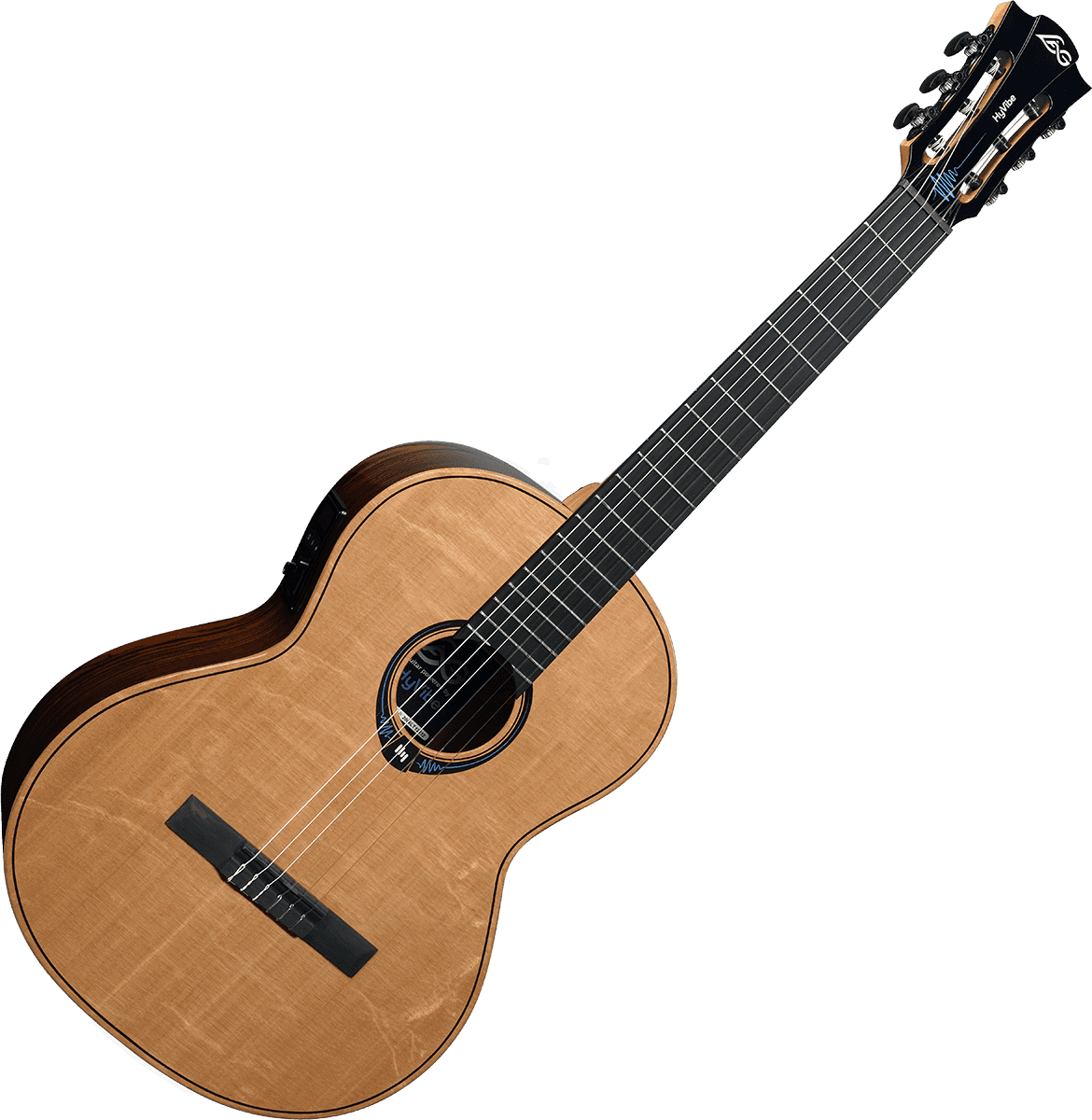 Lag Chv30e Classic 30 Hyvibe Epicea Bocote Bla - Naturel - Klassieke gitaar 4/4 - Variation 1