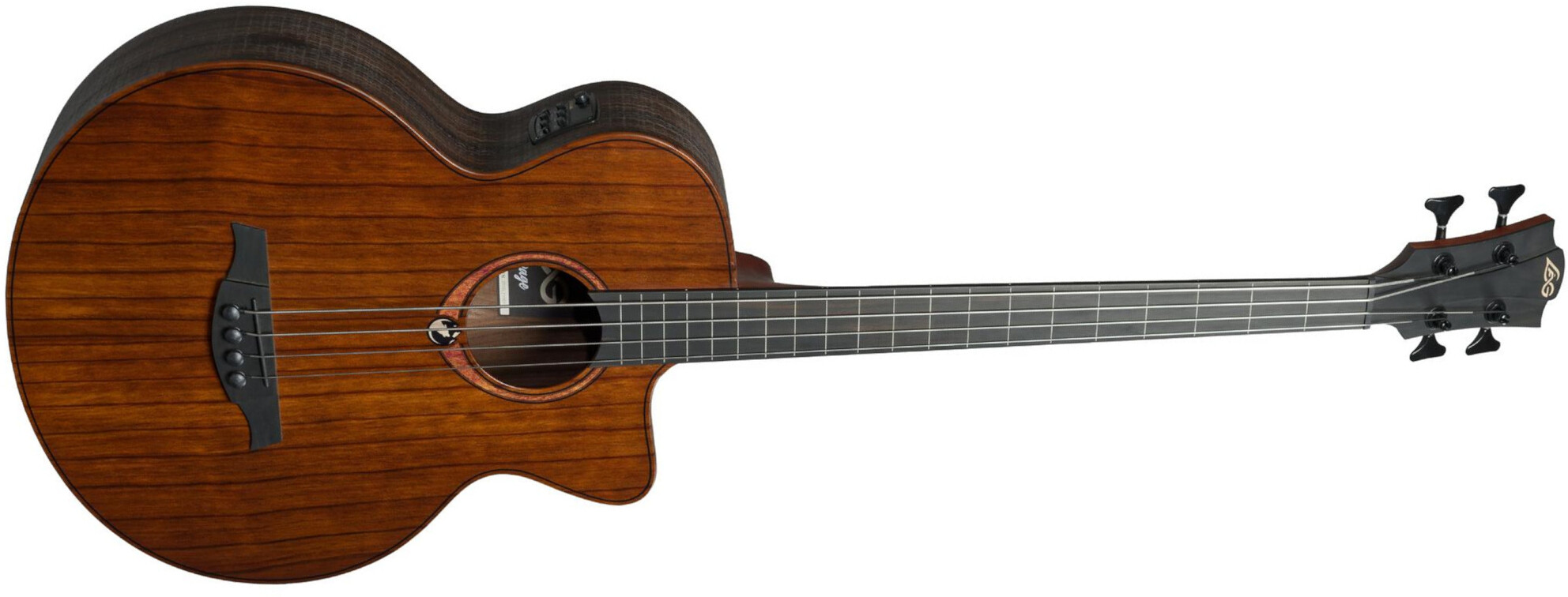 Lag Sauvage Basse Fretless Electro Br - Natural - Akoestische bas - Main picture