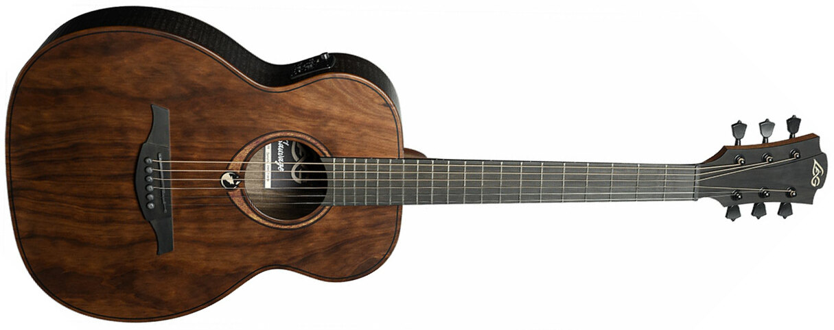 Lag Sauvage Te Travel Pale Brankowood Eucalyptus Brb - Naturel - Western reisgitaar - Main picture
