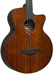 Akoestische bas Lag Sauvage Fretless Bass - natural