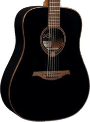 Folk gitaar Lag T118D Tramontane - Black