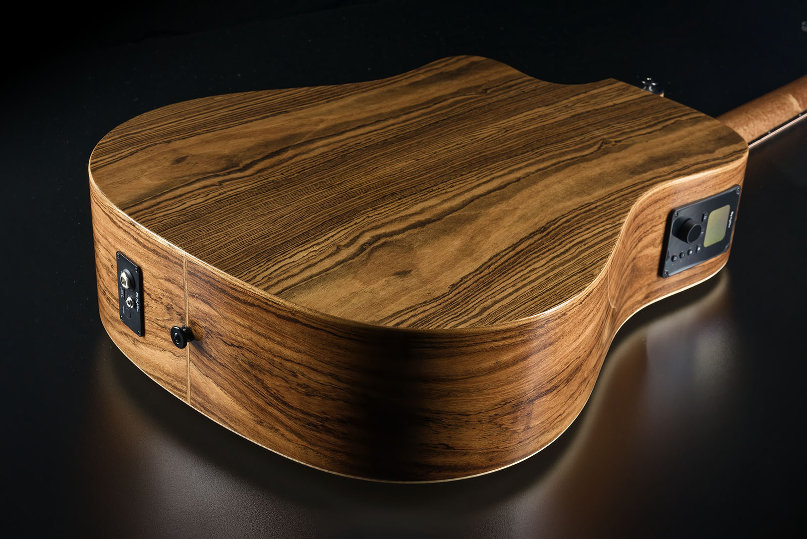 Lag Hv30dce Hyvibe H2 Dreadnought Epicea Bokote Bkbr - Natural - Folk gitaar - Variation 4