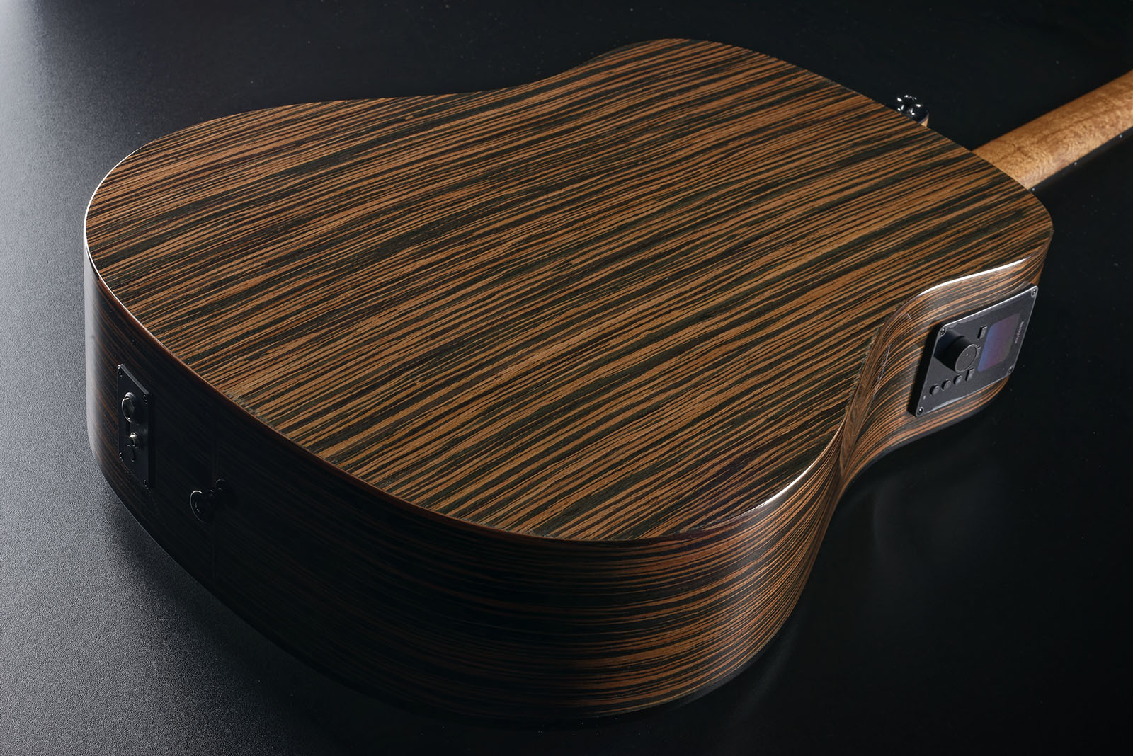 Lag Hv50de Hyvibe H2 Dreadnought Epicea Bokote Bkbr - Natural - Folk gitaar - Variation 3