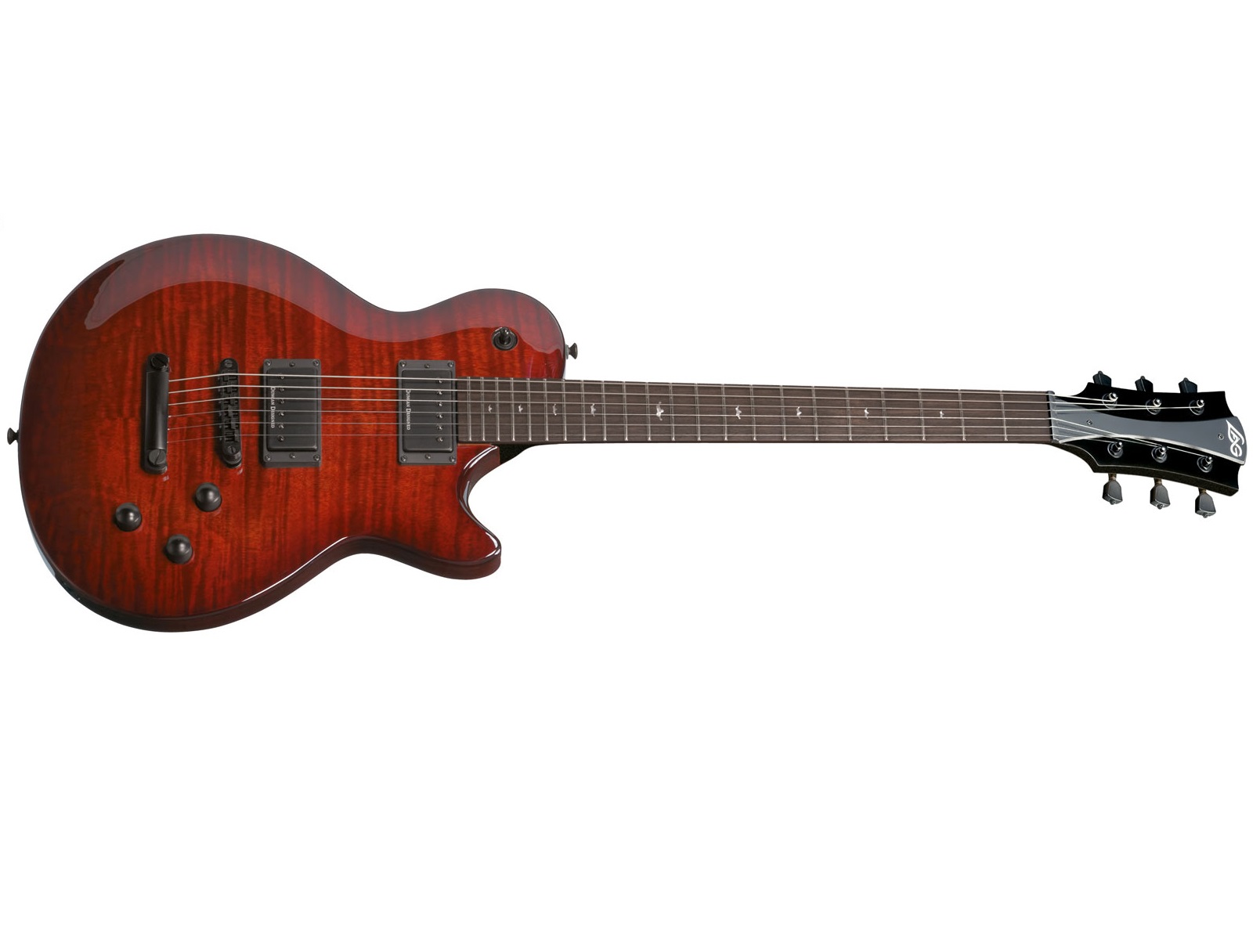 Lag Imperator 200 Ops Hh Ht Rw - Old Port Shadow - Enkel gesneden elektrische gitaar - Variation 1