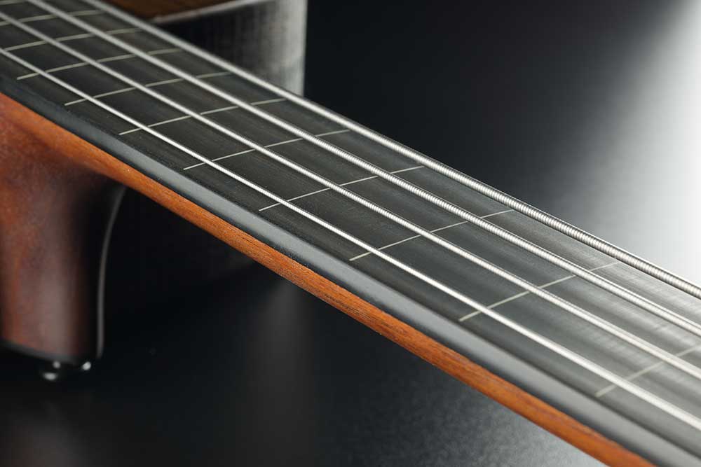 Lag Sauvage Basse Fretless Electro Br - Natural - Akoestische bas - Variation 2