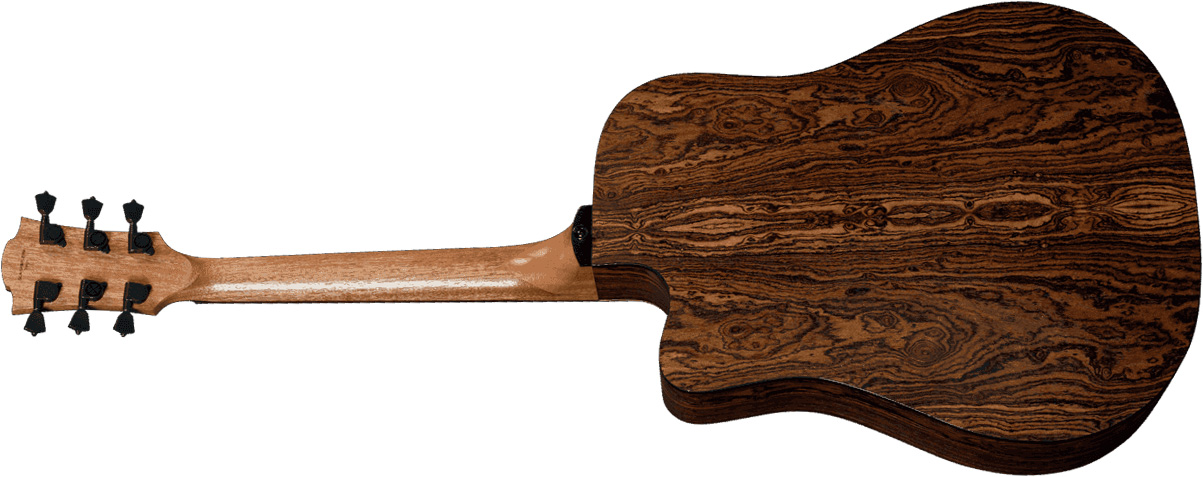 Lag T270dce Tramontane Dreadnought Cw Epicea Snakewood - Naturel - Elektro-akoestische gitaar - Variation 2