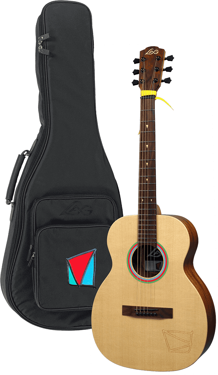 Lag Vianney Travel Signature Epicea Acajou - Natural Satin - Western reisgitaar - Variation 5