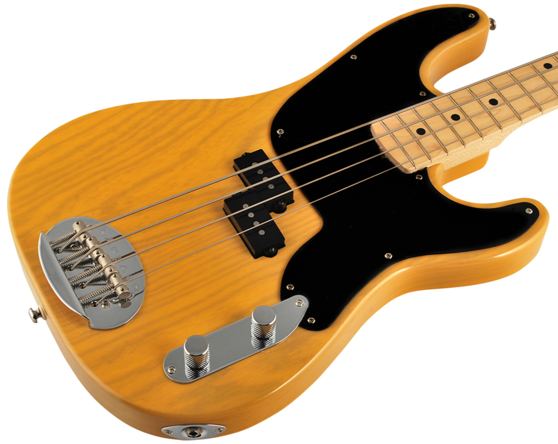 Lakland 44-51m Skyline Mn Split Coil - Butterscotch - Solid body elektrische bas - Variation 2