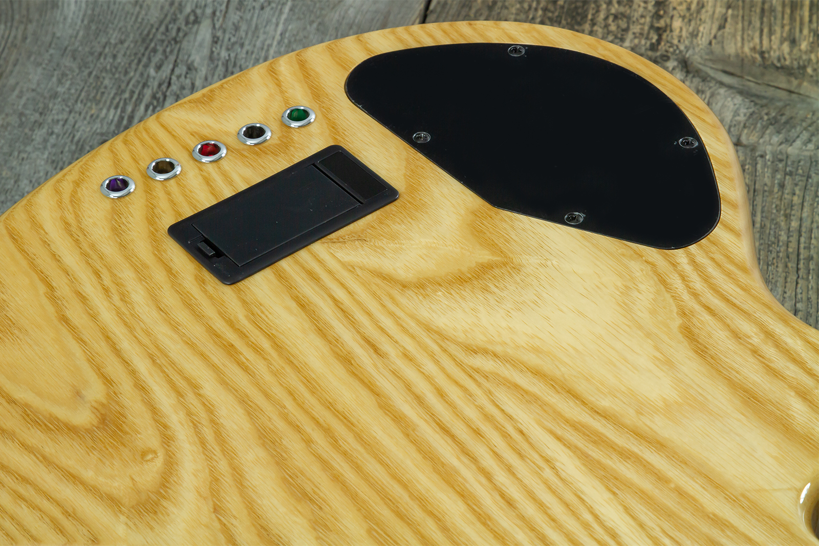 Lakland 55-02 Deluxe Qmt Skyline 5c Active Mn - Solid body elektrische bas - Variation 8