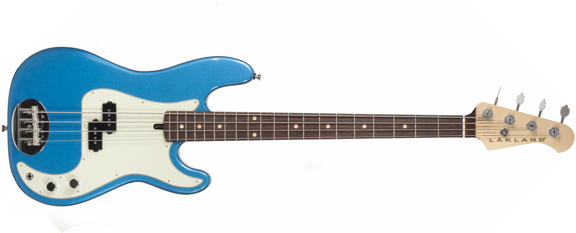 Lakland Adam Clayton 44-64 Usa Signature Precision Bass Rw - Lake Placid Blue - Solid body elektrische bas - Main picture