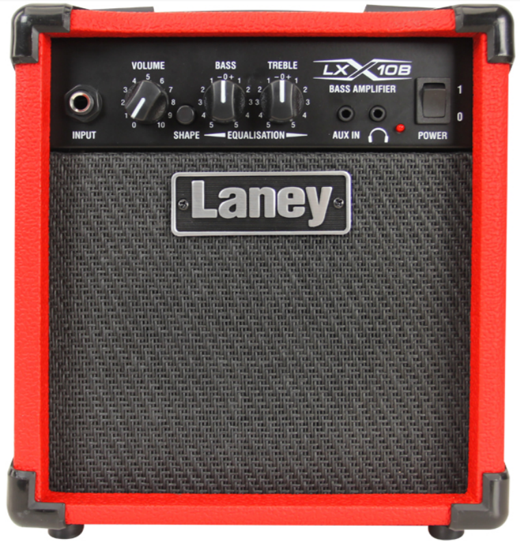 Laney Lx10b 10w 1x5 Red - Combo voor basses - Main picture