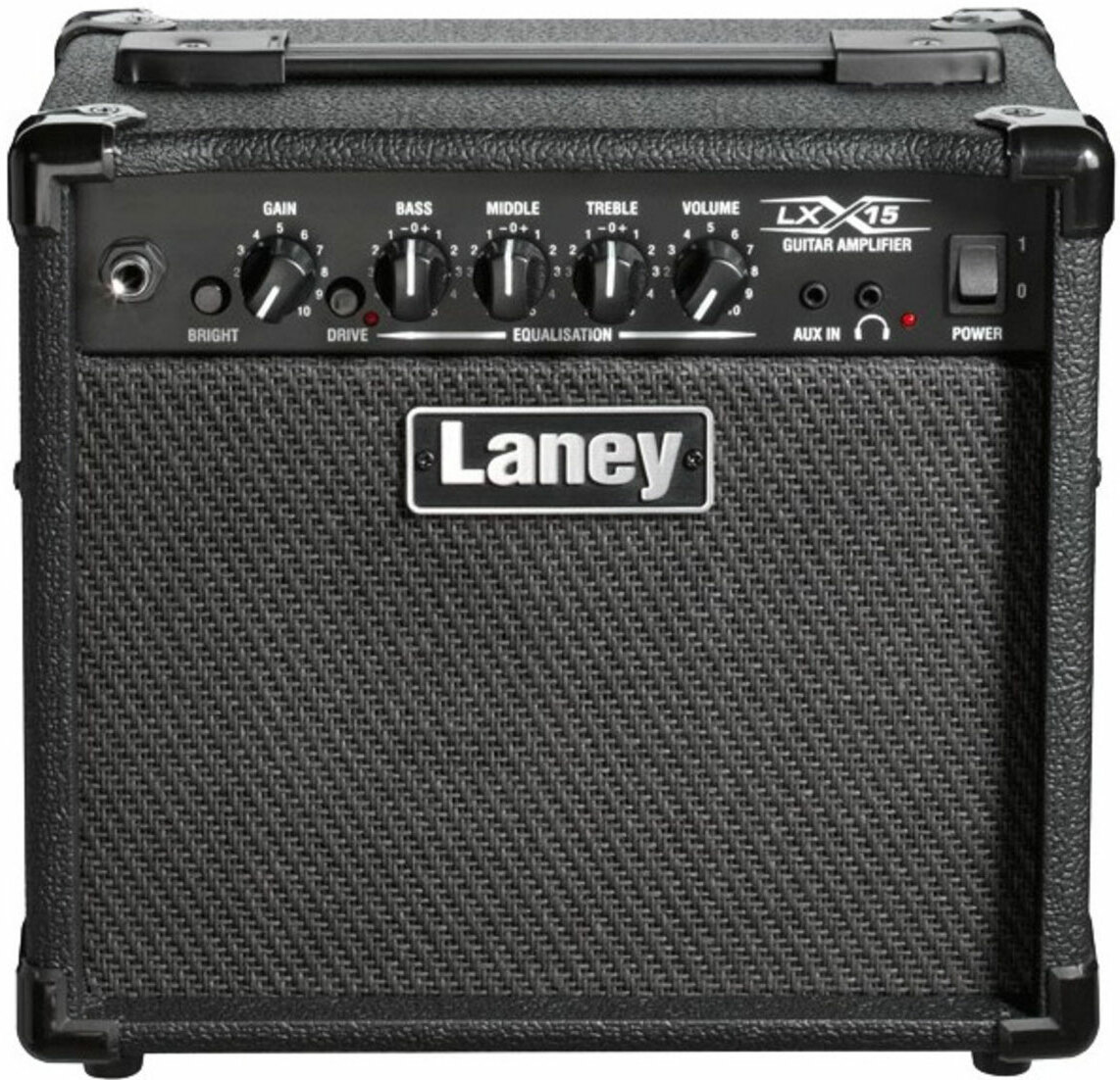 Laney Lx15 15w 2x5 Black - Combo voor elektrische gitaar - Main picture