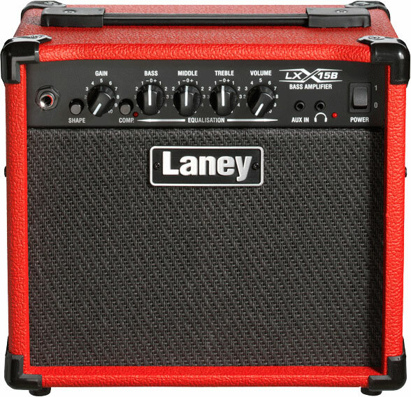 Laney Lx15b 15w 2x5 Red 2016 - Combo voor basses - Main picture