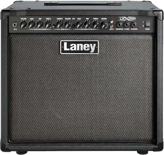 Laney Lx65r 65w 1x12 Black - Combo voor elektrische gitaar - Main picture