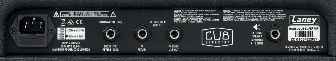 Laney Cub-supertop Head 1/15w - Gitaarversterker top - Variation 3