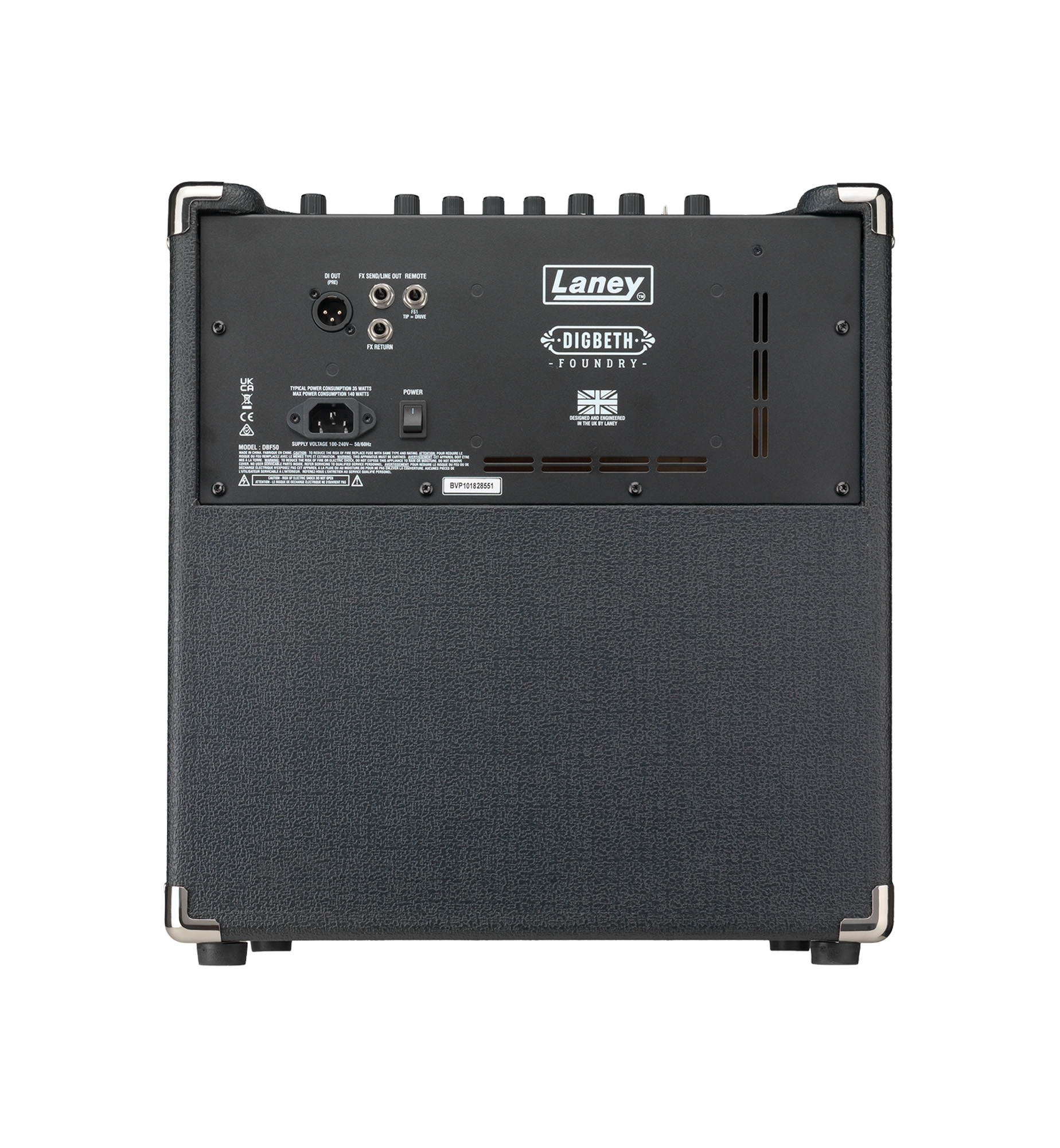 Laney Digbeth Foundry Combo 50w 1x10 - Combo voor basses - Variation 2