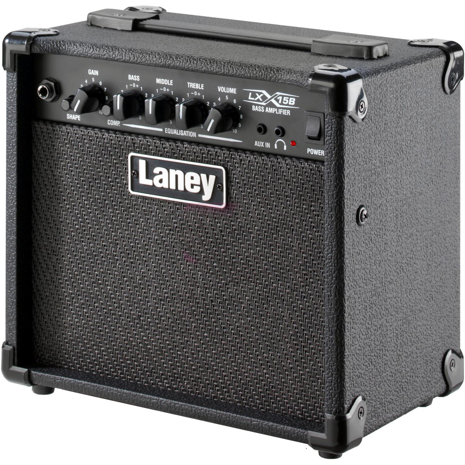 Laney Lx15b 15w 2x5 2016 Black - Combo voor basses - Variation 1